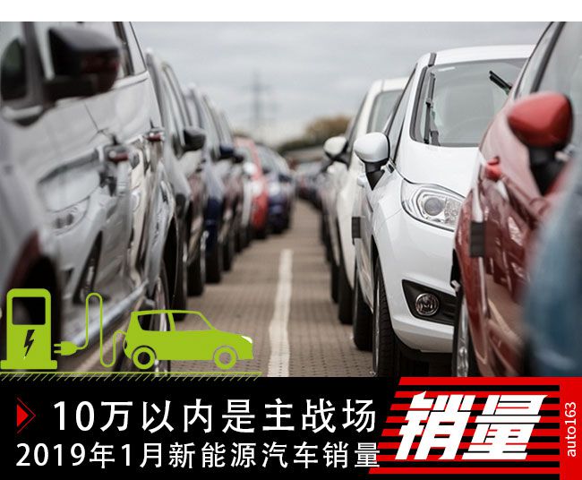 10萬以內是主戰(zhàn)場 2019年1月新能源汽車銷量點評