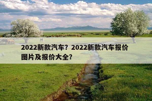 2022新款汽車？2022新款汽車報(bào)價(jià) 圖片及報(bào)價(jià)大全？ 第1張