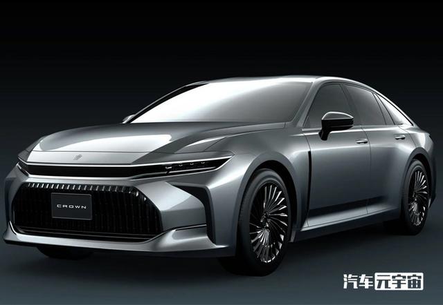 皇冠車2022款價格圖片（豐田全新皇冠轎車曝光）(1)