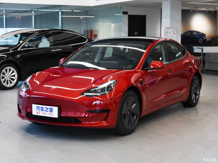 特斯拉中國 Model 3 2021款 標(biāo)準(zhǔn)續(xù)航后驅(qū)升級(jí)版